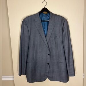 Hickey Freeman Classic Gray Blazer
